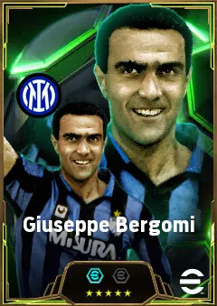 Giuseppe Bergomi eFootball 2026 player card, 84 OVR RB