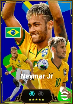 Neymar Jr eFootball 2026 player card, 84 OVR LWF