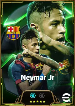 Neymar Jr eFootball 2026 player card, 86 OVR LWF