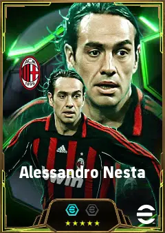 Alessandro Nesta eFootball 2026 player card, 85 OVR CB