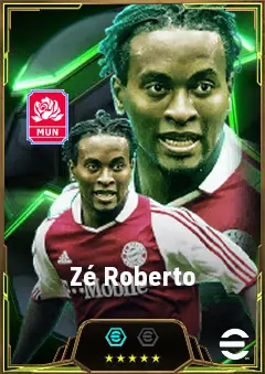 Zé Roberto eFootball 2026 player card, 84 OVR LMF