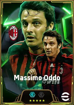 Massimo Oddo eFootball 2026 player card, 84 OVR RB