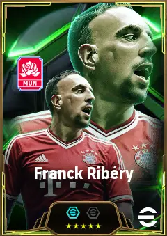 Franck Ribéry eFootball 2026 player card, 86 OVR LWF