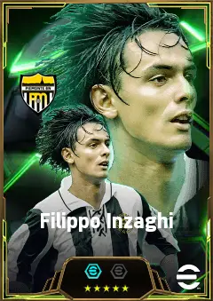 Filippo Inzaghi eFootball 2026 player card, 85 OVR CF