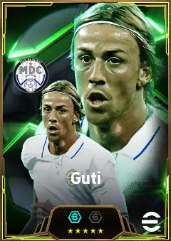 Guti eFootball 2026 player card, 84 OVR CMF