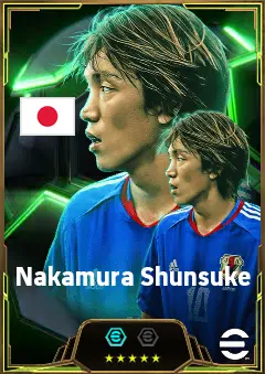 Nakamura Shunsuke eFootball 2026 player card, 84 OVR AMF