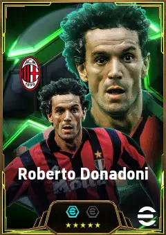 Roberto Donadoni eFootball 2026 player card, 85 OVR LMF