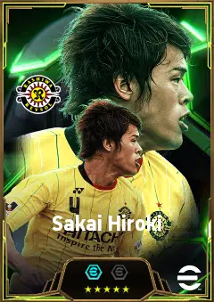 Sakai Hiroki eFootball 2026 player card, 82 OVR RB