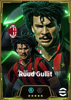 Ruud Gullit eFootball 2026 player card, 86 OVR SS