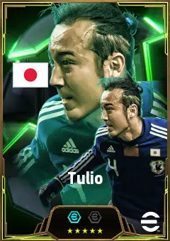 Tulio eFootball 2026 player card, 83 OVR CB