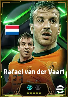 Rafael van der Vaart eFootball 2026 player card, 84 OVR CMF