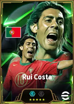 Rui Costa eFootball 2026 player card, 83 OVR AMF