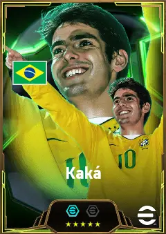 Kaká eFootball 2026 player card, 83 OVR AMF