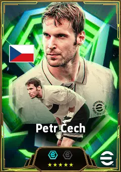 Petr Čech eFootball 2026 player card, 86 OVR GK