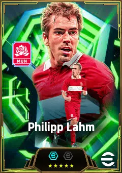 Philipp Lahm eFootball 2026 player card, 87 OVR RB