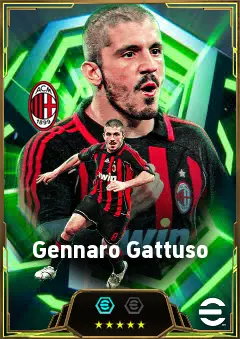 Gennaro Gattuso eFootball 2026 player card, 85 OVR DMF