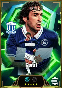 Raúl eFootball 2026 player card, 83 OVR SS