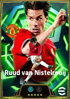 Ruud van Nistelrooij eFootball 2026 player card, 83 OVR CF