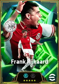 Frank Rijkaard eFootball 2026 player card, 84 OVR DMF