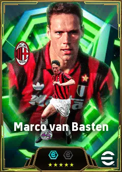 Marco van Basten eFootball 2026 player card, 86 OVR CF