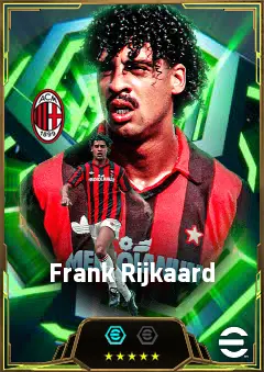 Frank Rijkaard eFootball 2026 player card, 87 OVR DMF
