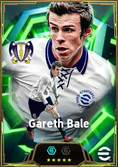 Gareth Bale eFootball 2026 player card, 86 OVR LB