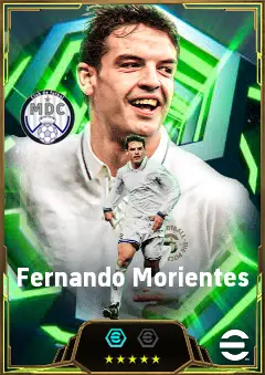 Fernando Morientes eFootball 2026 player card, 85 OVR CF