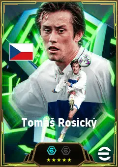 Tomáš Rosický eFootball 2026 player card, 85 OVR AMF