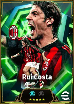 Rui Costa eFootball 2026 player card, 86 OVR AMF