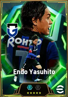 Endo Yasuhito eFootball 2026 player card, 84 OVR CMF