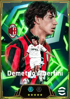 Demetrio Albertini eFootball 2026 player card, 85 OVR DMF