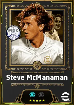Steve McManaman eFootball 2026 player card, 85 OVR RMF