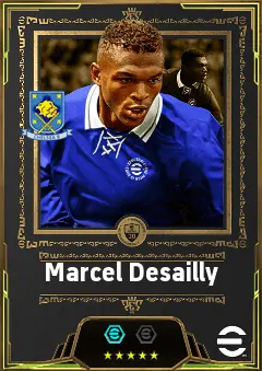 Marcel Desailly eFootball 2026 player card, 87 OVR CB