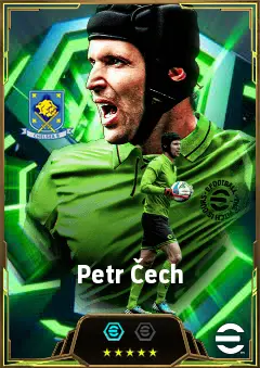 Petr Čech eFootball 2026 player card, 87 OVR GK