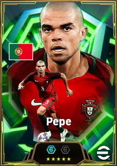 Pepe eFootball 2026 player card, 86 OVR CB