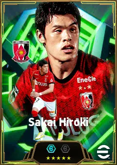 Sakai Hiroki eFootball 2026 player card, 83 OVR RB