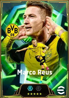 Marco Reus eFootball 2026 player card, 84 OVR LWF