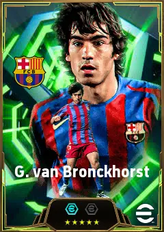 G. van Bronckhorst eFootball 2026 player card, 85 OVR LB