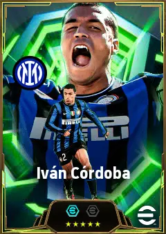 Iván Córdoba eFootball 2026 player card, 82 OVR CB