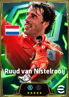 Ruud van Nistelrooij eFootball 2026 player card, 87 OVR CF
