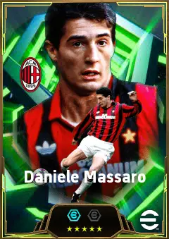 Daniele Massaro eFootball 2026 player card, 84 OVR CF