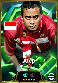 Atep eFootball 2026 player card, 84 OVR LWF