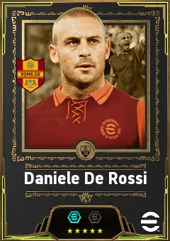 Daniele De Rossi eFootball 2026 player card, 86 OVR DMF