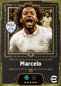 Marcelo eFootball 2026 player card, 86 OVR LB