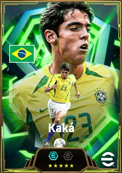 Kaká eFootball 2026 player card, 87 OVR AMF