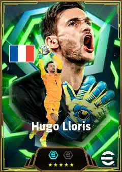 Hugo Lloris eFootball 2026 player card, 85 OVR GK