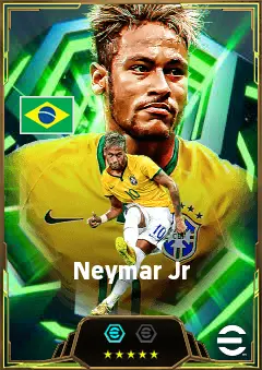 Neymar Jr eFootball 2026 player card, 88 OVR LWF