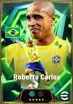 Roberto Carlos eFootball 2026 player card, 84 OVR LB