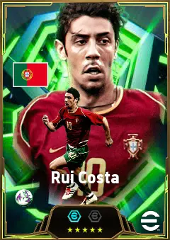 Rui Costa eFootball 2026 player card, 83 OVR AMF