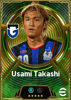 Usami Takashi eFootball 2026 player card, 85 OVR SS